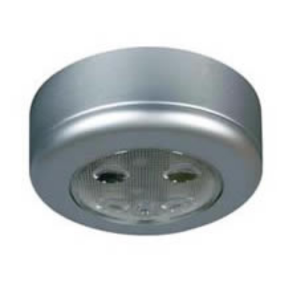Durite 0-668-04 Silver LED Roof Lamp with Switch - 12/24V PN: 0-668-04
